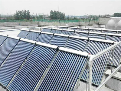 鎮江鋁業太陽能熱水工程